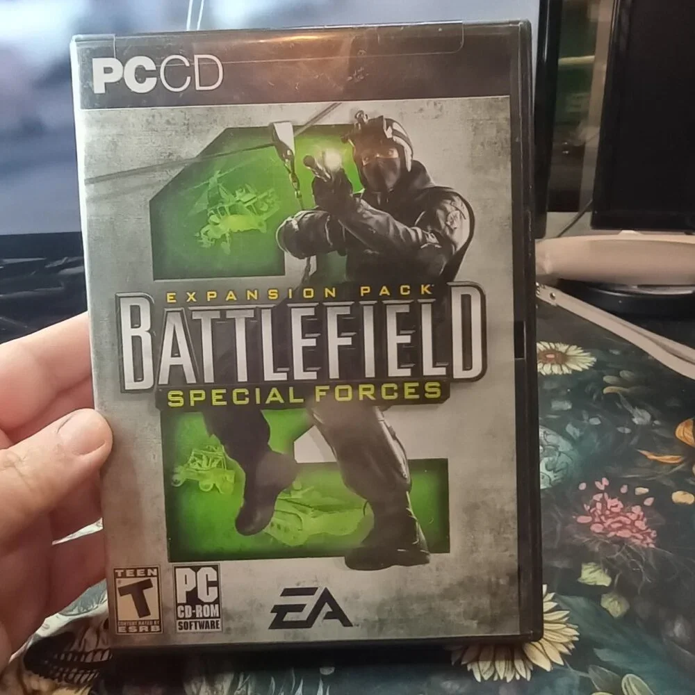 Battlefield 2 Special Forces PC Game Classic Expansion Pack Retro Gaming!